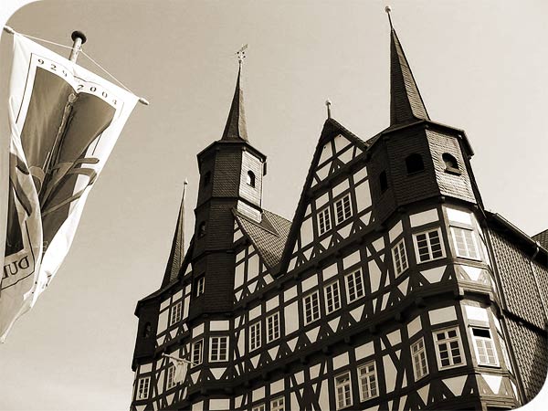 Das Duderst&auml;dter Rathaus